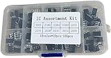 IC-Kits, 100 Stück/Lot, allgemein verwendbar, DIP-IC-Kit NE555, UC3842, UC3843, UC3845, 24C02, 24C04, 24C08, 24C16, 24C32, 24C64, DIP, je 10 Stück