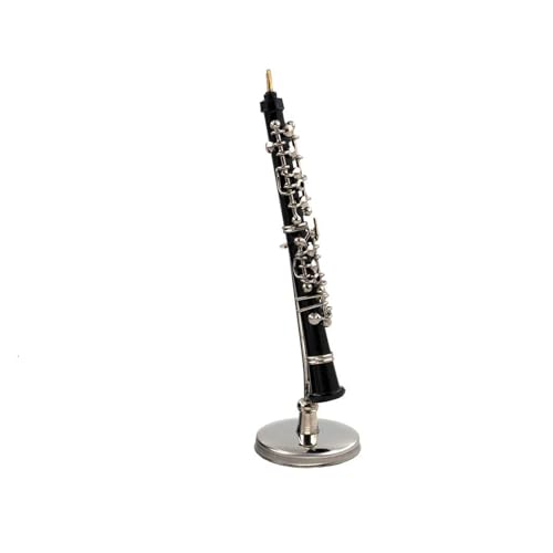 Miniatur-Oboe-Modell Aus Legierung, Mini-Musikinstrument, Zubehör, Heimdekoration