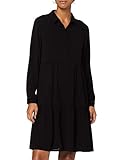 JDY Damen JDYPIPER L/S Shirt Dress WVN NOOS Lässiges Kleid, schwarz, 42