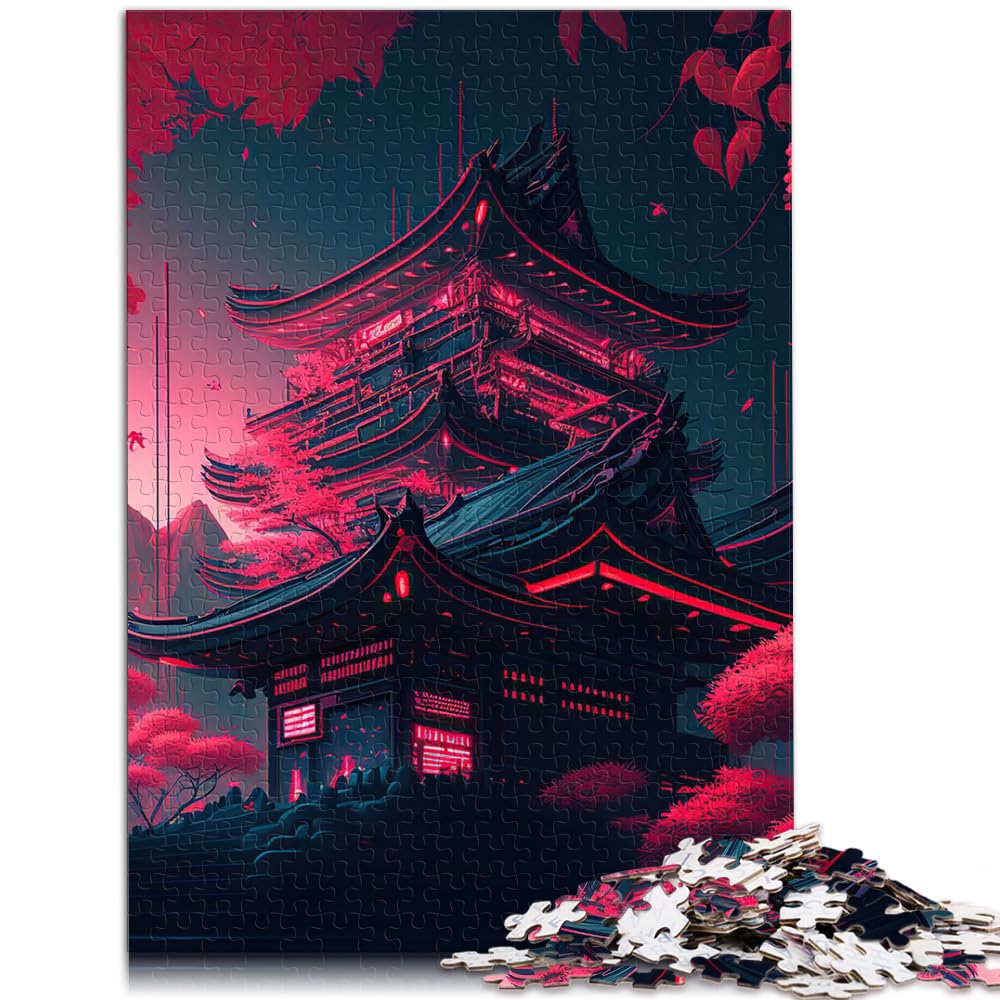 Puzzles für Erwachsene „Japanischer Tempel“: Erwachsene, 1000 Teile, jedes Teil ist einzigartig – anspruchsvolles, unterhaltsames Familienspiel, 1000 Teile (50 x 75 cm)