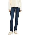 TOM TAILOR Damen 1008119 Alexa Straight Jeans, 10282 - Dark Stone Wash Denim, 28W / 30L EU