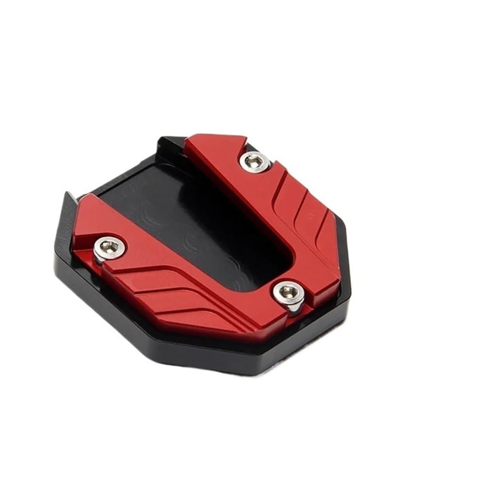 AXCAR Motorrad Bike Kickstand Extender Seite Stehen Verlängerung Pad Unterstützung Platte Motorrad Zubehör Ständer Stützpolster