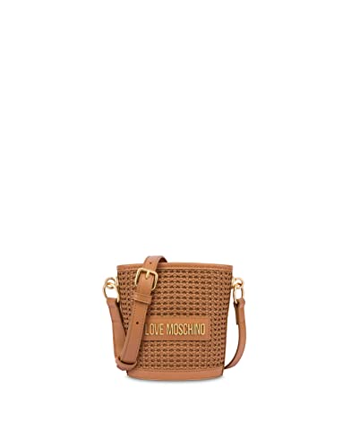 Love Moschino Damen Jc4322pp0gkz120a Schultertasche, Camel