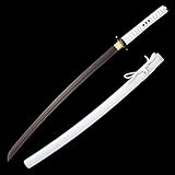 Natürliches Palisander-Katana,handgefertigtes Samurai-Schwert aus Holz mit Scheide,103 cm Bokken für Ausstellung,Cosplay,Sammlung,Kendo-Training