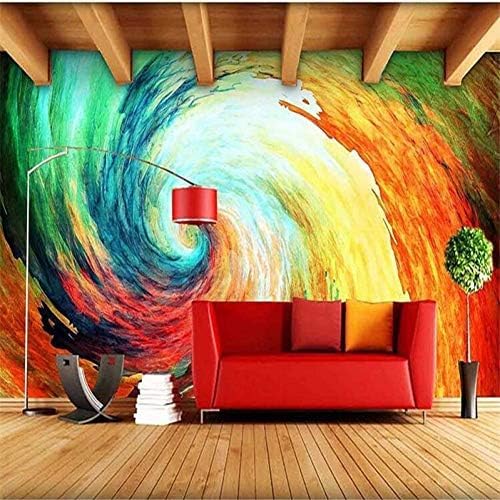 Bunte Graffiti-Kunst 3D Tapeten Wanddekoration Fototapete Sofas Wohnzimmer Wandbild Schlafzimmer-300cm×210cm