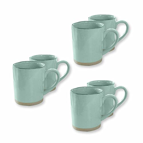 LOBERON Tasse 6er Set Biarré, türkis