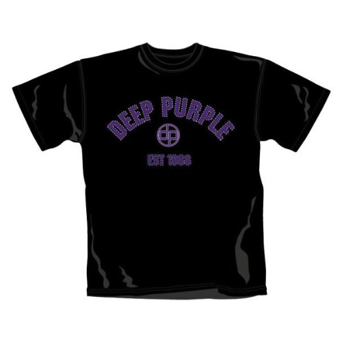 Deep Purple, Stitch, T-Shirt, Size L