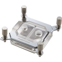 Phanteks Glacier C350i - Flüssigkühlsystem für CPU im Waterblock-Design - (LGA1156 Socket, LGA1155 Socket, LGA1150 Socket, LGA2011-3 Socket, LGA1151 Socket) - nickel plated copper base with aluminum and acrylic glass - Mirror-Chrome