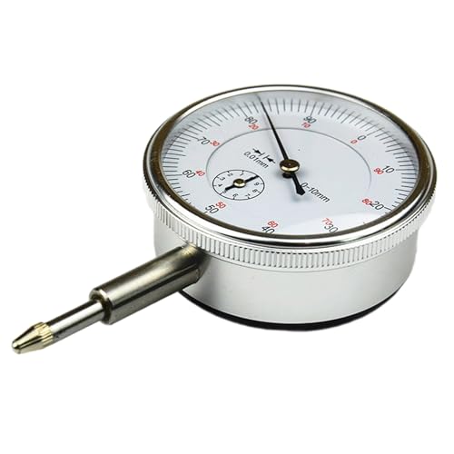 Precisions Dials Indikatoren-Messgerät, Edelstahl, 0,01 mm, Genauigkeit, Zubehör für mechanische Messungen