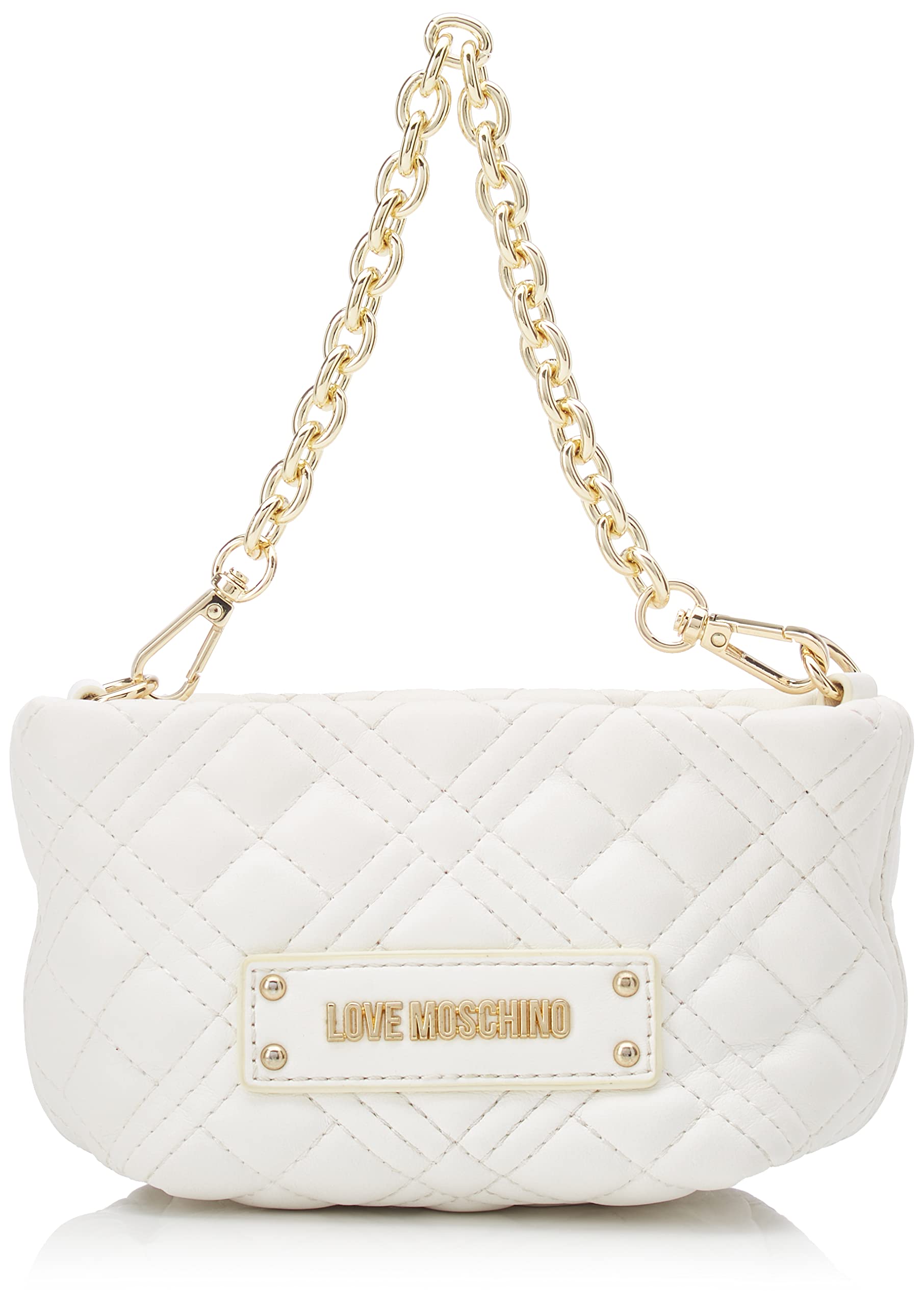 Love Moschino Damen Jc4313pp0fla0120 Umhängetasche, Weiß, Einheitsgröße