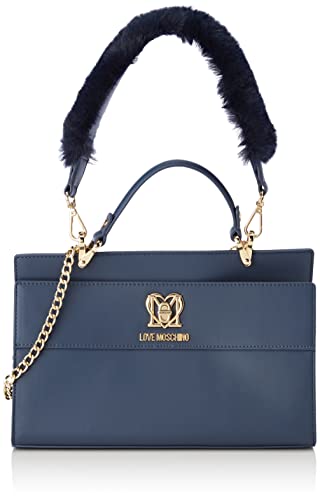 Love Moschino Damen Jc4389pp0fko0750 Umhängetasche, blau, Einheitsgröße