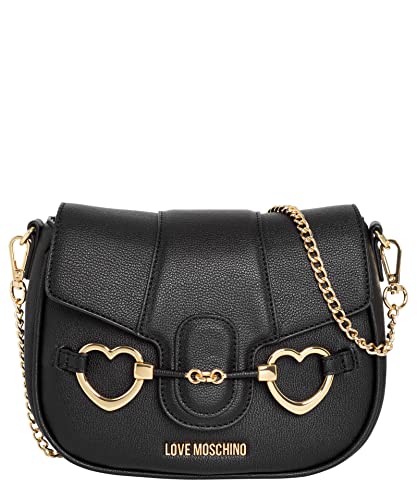 Love Moschino Damen Jc4133pp1gli1000 Umhängetasche, Schwarz