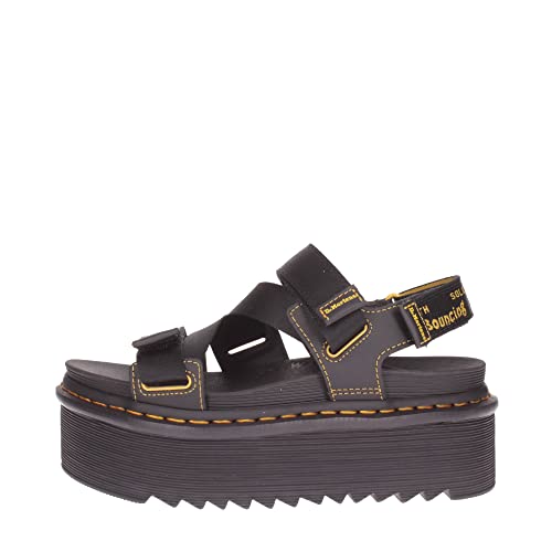 Dr. Martens Damen Sandals, Black, 37 EU