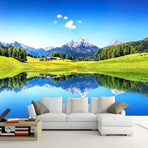 XLMING Naturkulisse Blaue Lagune 3D Tapete Home Dekoration Wohnzimmer Sofa Schlafzimmer Tv Hintergrund Wand-430cm×300cm