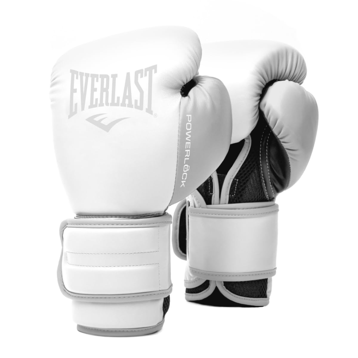 Everlast Powerlock 2 Training Gloves 8 Oz White