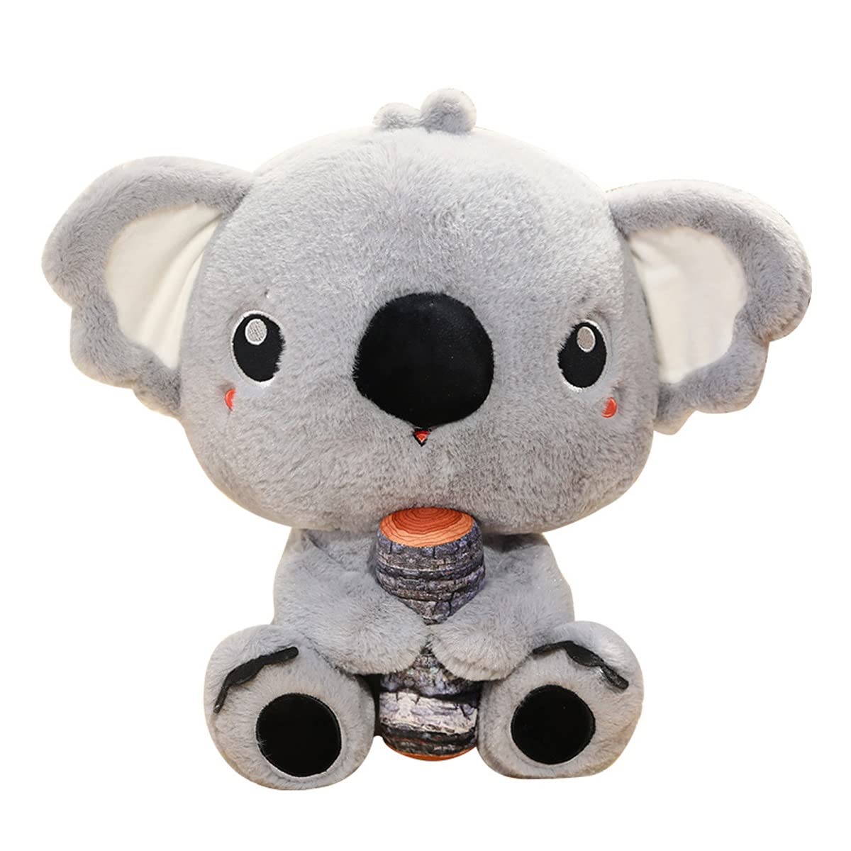 DANAIM Simuliertes Koalabär-Plüschtier, Süßes Graues Koala-Plüschtier, Weiche Puppe, Heimdekoration, Kissen, Geschenk for Jungen, Mädchen, Kinder(70cm)