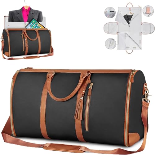 Travluxe Faltbare Reisetasche,Faltbare Reisetasche Handgepäck,foldable Travel Bag,myflexibag Reisetasche,Reisetasche Damen,kleine Reisetasche, Faltbare Mit Schuhfach Wasserdichter Kleidersack