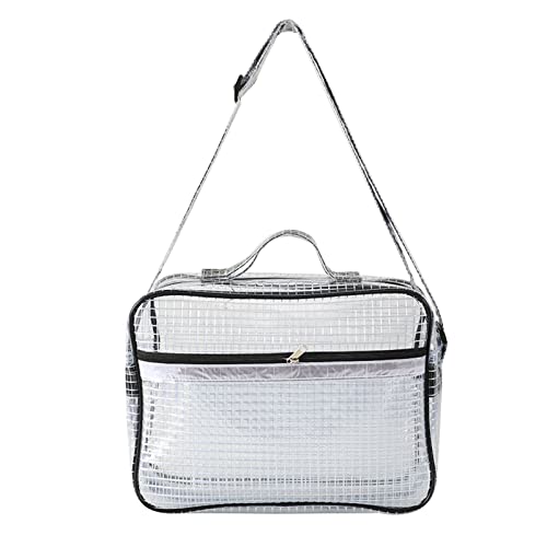 Multifunktionale transparente PVC-Tasche, antistatisch, Reinraum-Ingenieurtasche, Werkzeugtasche, transparente Umhängetasche, Werkzeugträger