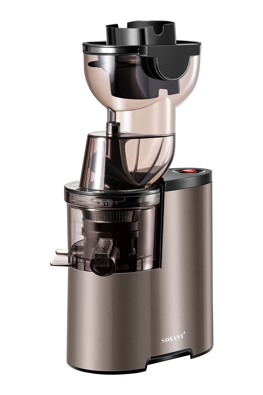 SOKANY 27 Slow Juicer Haushalt Schlackensaft Trennung Obst und Gemüse Multifunktionaler Entsafter