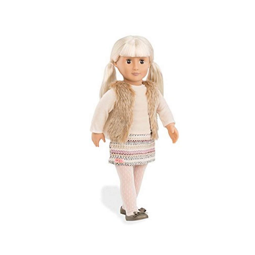 Our Generation 44411 Dollw Hooded Furry Vest, Aria