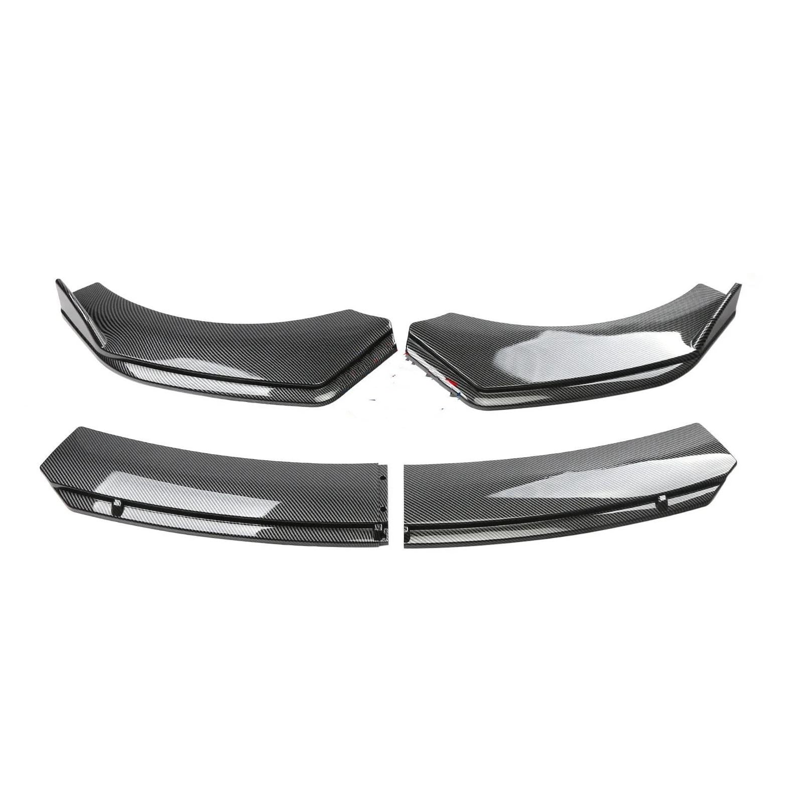 Frontspoiler Lippe Für Land Für Range Für Rover Sport 2014-2022 Auto Front Körper Stoßstange Spolier Lippe Kinn Diffusor Splitter Air Dam Kit Protector Guard Frontstoßstange Spoiler(Carbon Fiber)