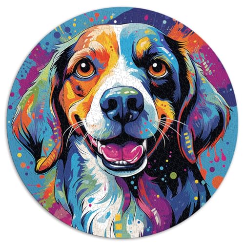 Puzzles für Puzzle Beagle 1000 Teile Puzzle Spielzeug 26,5x26,5 Zoll Lernspielzeug ganze Familie und die