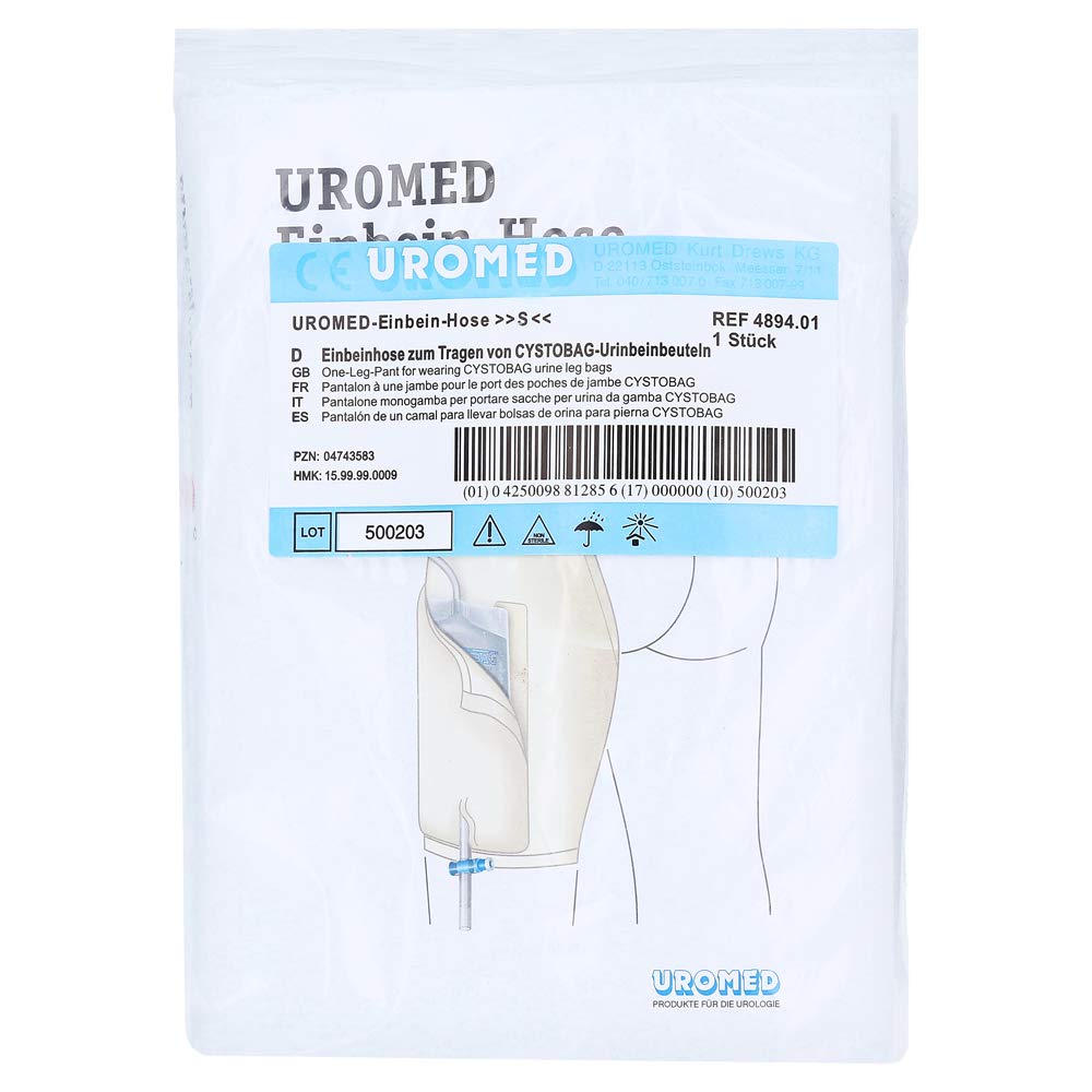 Uromed Einbeinhose Größe 3 f.Urinbeutel 4894