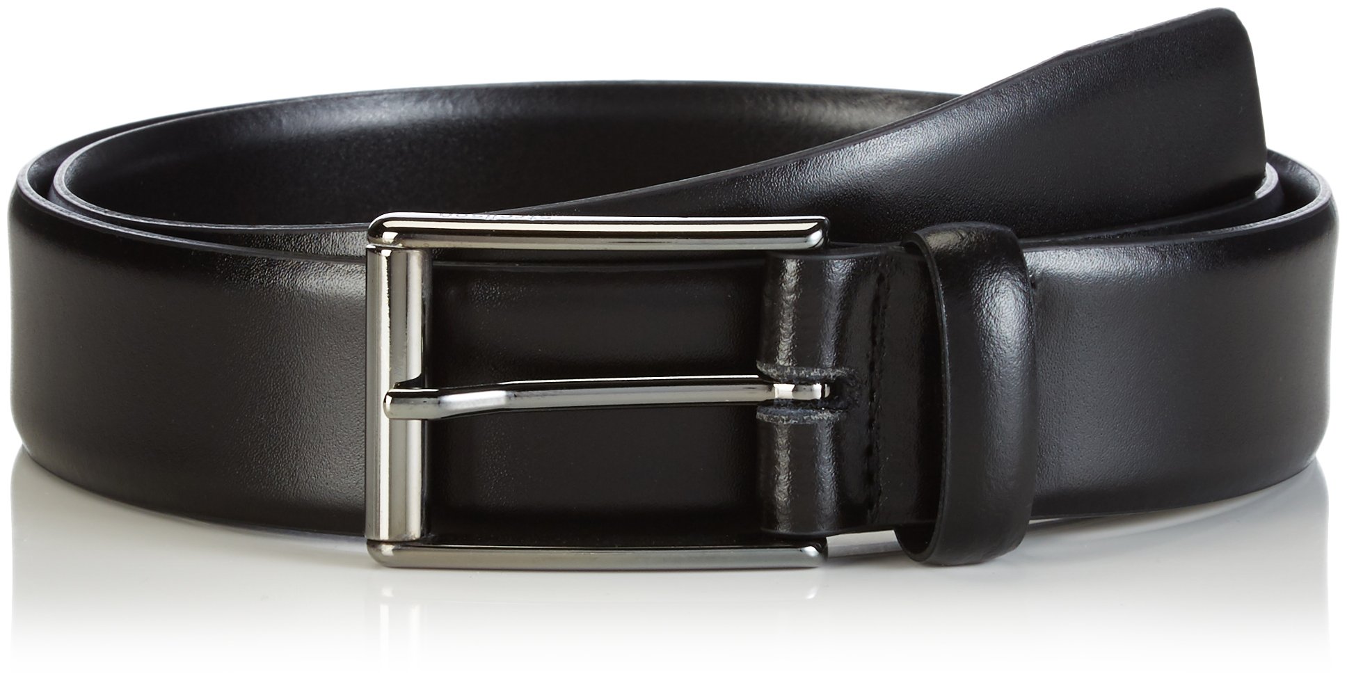 Strellson Premium Herren Belt Gürtel, Schwarz (Black 10), 110 cm