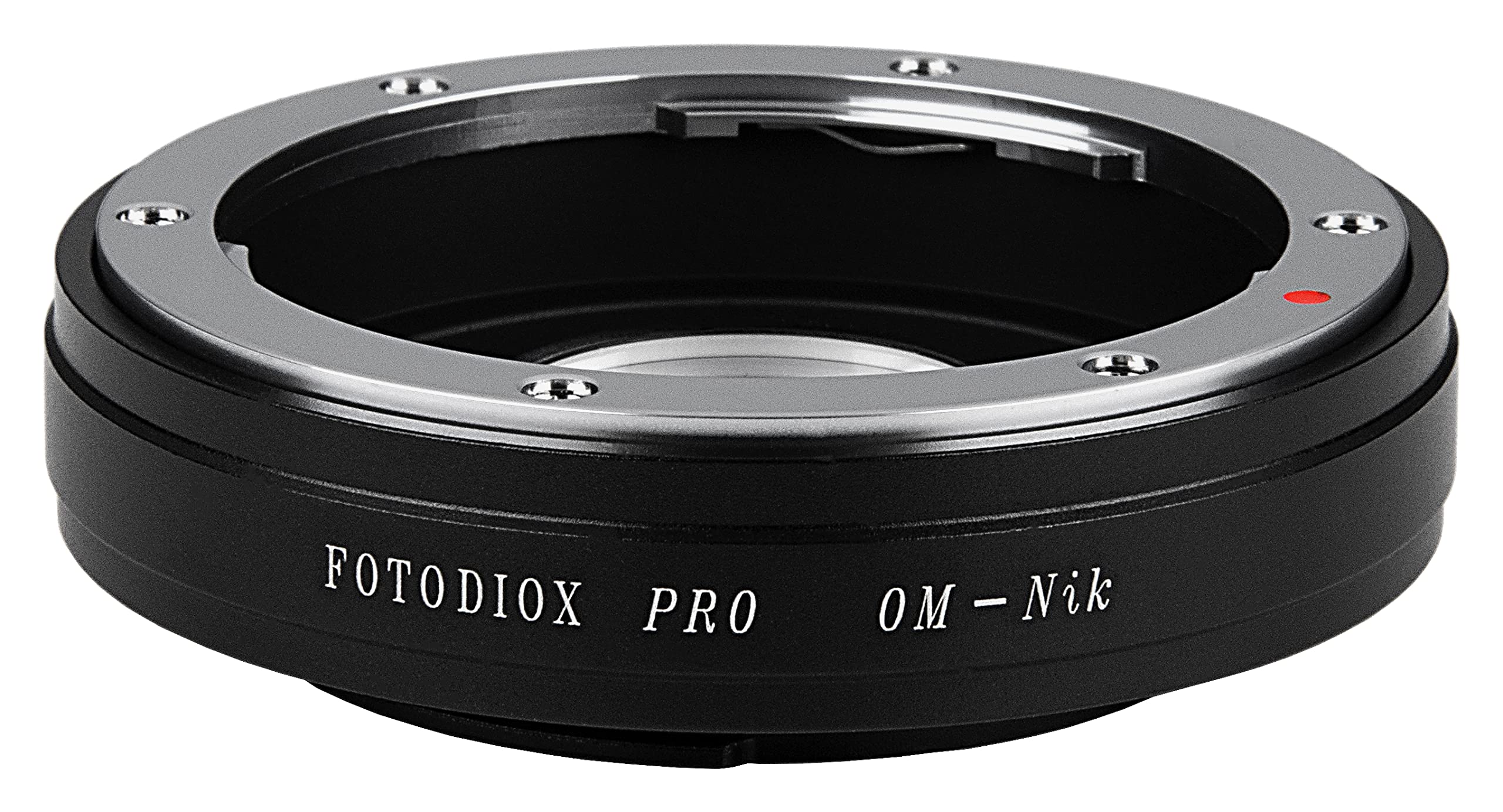 Fotodiox Pro Lens Mount Adapter Compatible with Olympus OM 35mm Film Lenses on Nikon F-Mount Cameras