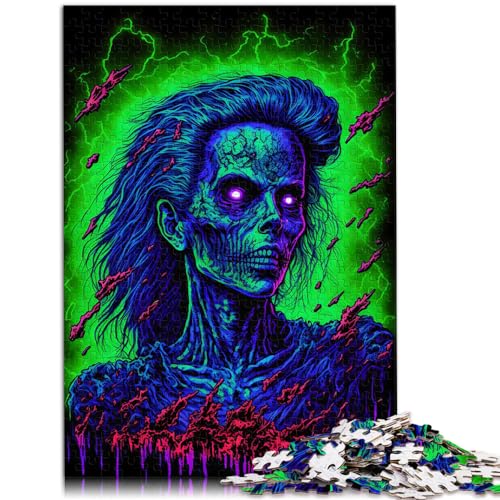 Puzzles als Geschenke für Erwachsene, Zombie-Puzzles, 1000 Teile, Holzpuzzle, Spaß für Aktivitäten zu Hause, Geburtstagsgeschenk, Reisegeschenke, 1000 Teile (50 x 75 cm)