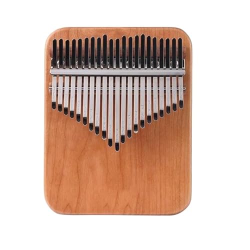 Kalimba 21 Tasten Professionelle Daumen Klavier Kalimba Voll Massivholz Furnier Holz Kalimba Tastatur Instrument(B)