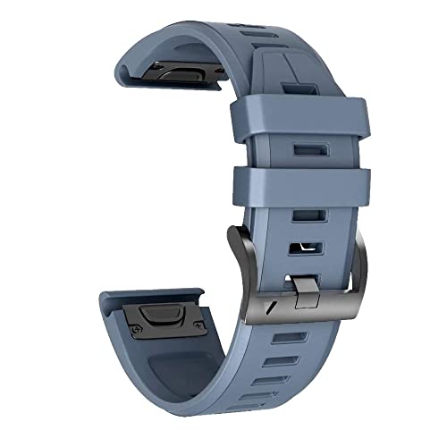 OPKDE Armband für Coros Vertix 2 Smartwatch, Schnellverschluss, Easyfit, Silikonband 22, 26 mm, für Garmin Fenix 6, 6X Pro 5X, 26mm Width, Achat