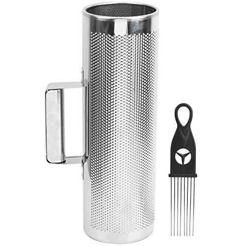 Metal Guiro Shaker mit Scraper Music Teaching Aids Percussion Instrument