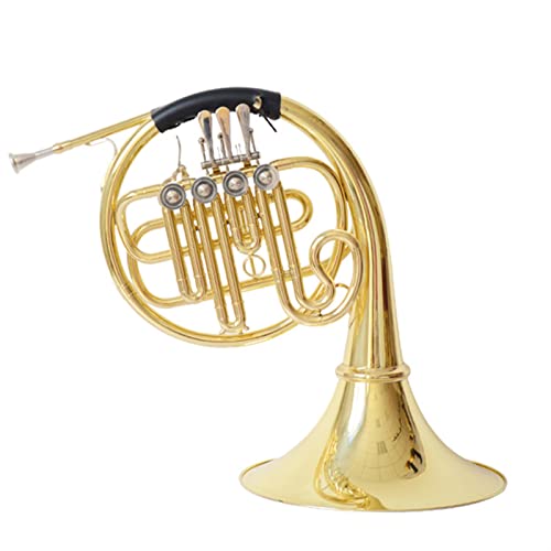 Drei Schlüssel Runde Anzahl B Flache Französische Farbe Gold Rundrohr High-End Band Spielen Instrument Horn