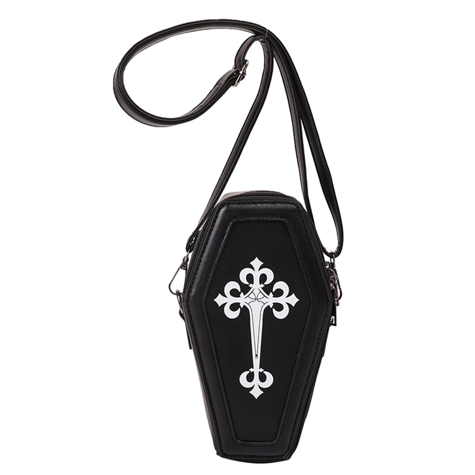 Trendige Gothic Handtasche Für Damen Umhängetasche Umhängetasche Mit Verstellbarem Riemen Vielseitig Einsetzbar