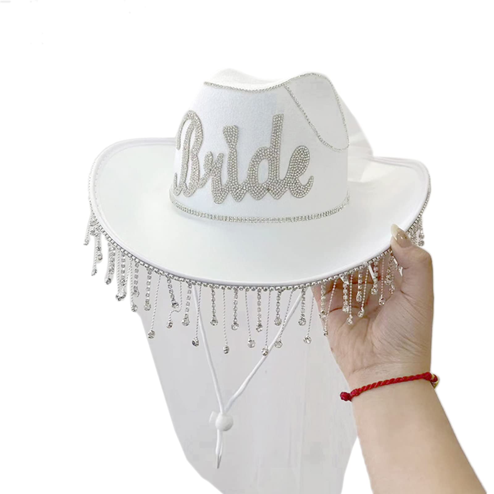 Strass Cowboyhut Cowgirlhut Junggesellinnenabschied Hut Brautparty Braut Cowboyhut Braut Cowgirl Hut Junggesellinnenabschied Hut