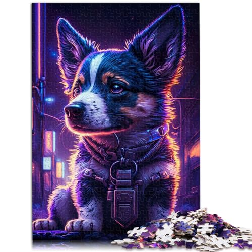 Puzzles als Geschenke: Hund-Mensch-Puzzles für Erwachsene mit 1000 Teilen. Das Holzpuzzle eignet ganze Familie und die 1000 Teile (50 x 75 cm)