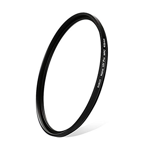 SIRUI SUUV39A 39 mm Aluminium Ultra Slim S-Pro Nano MC Ultraviolett Schutz Objektivfilter für Kameraobjektive, schwarz, wasserdicht und Kratzfest, ideal für professionelle Outdoor-Fotografie