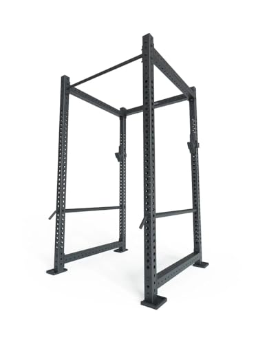 Atletica R8-Base2 Power Rack ∣ 123 cm x 123 cm ∣ Studioqualität ∣ 3mm Stahl auf 75 mm Vierkantrohr ∣ Basismodell ∣ Studioqualität