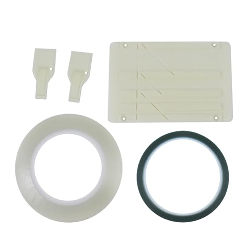 Qsvbeeqj 1/4 25,4 cm Tape Spleißen Set ABS Öffnungs Kassetten Tape Spleißen Set Kassetten Tape Reparatur Spule zu Spule Tape Recorder