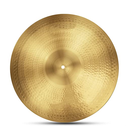 Splash Cymbal Messing Drum Cymbal 14-Zoll-Hi-Hat 18-Zoll-Stark-Ton-Becken-20-Zoll-Nagel-Nagel-Cymbal Cymbals (Color : 20")