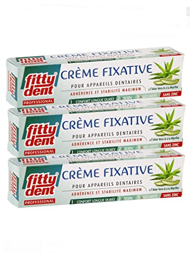 Fittydent Fixative Creme, 3 Tuben à 40 g (3)