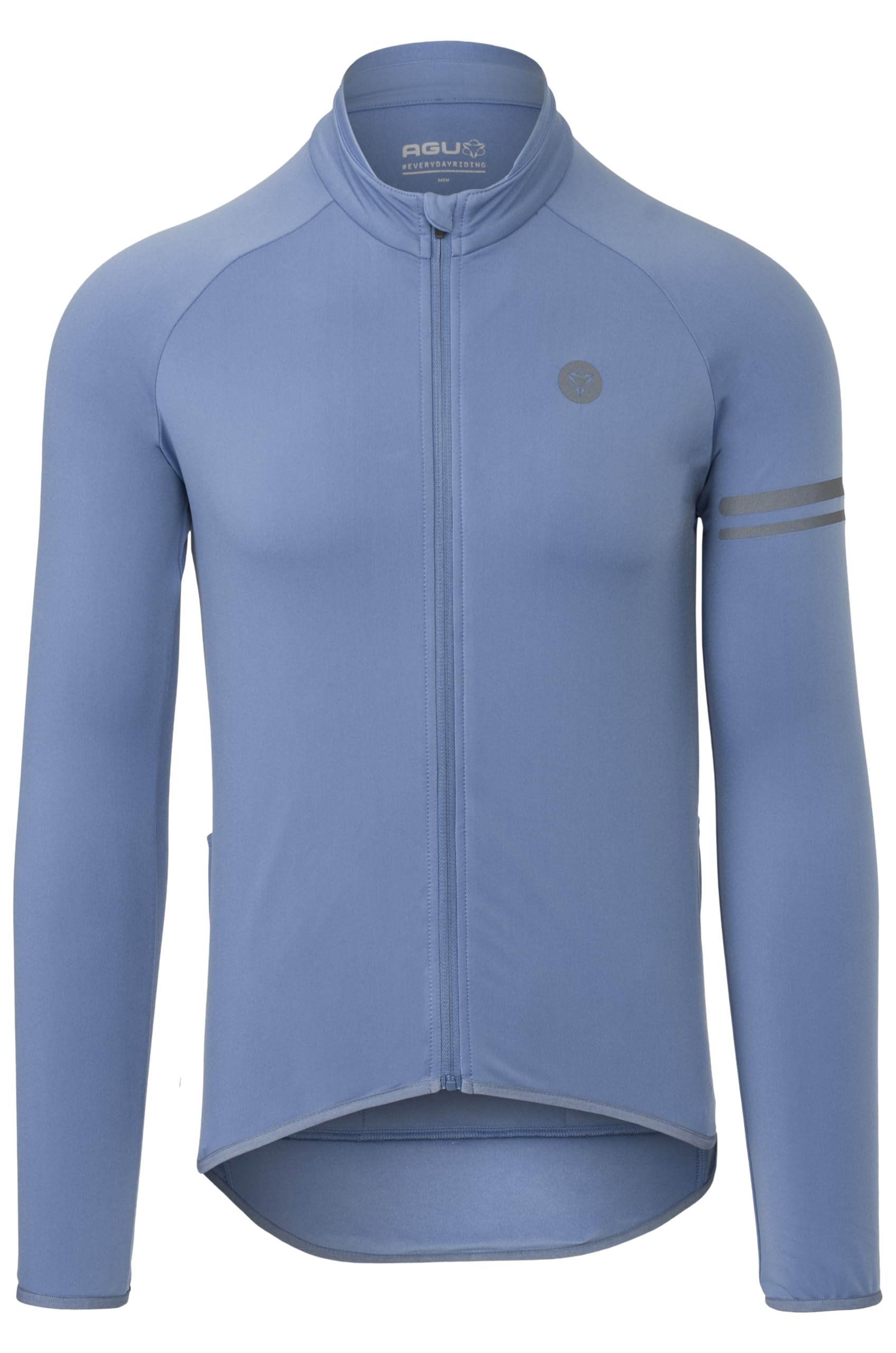 AGU Thermo Trikot Langarm Essential Herren Specchio Blue XXL