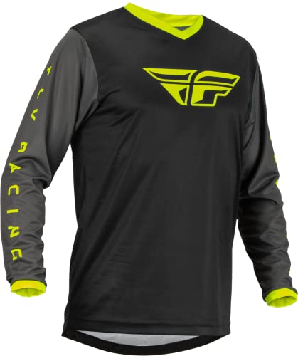 Fly MX-Jersey F-16 Black/Grey/Hi-Vis (50-M)