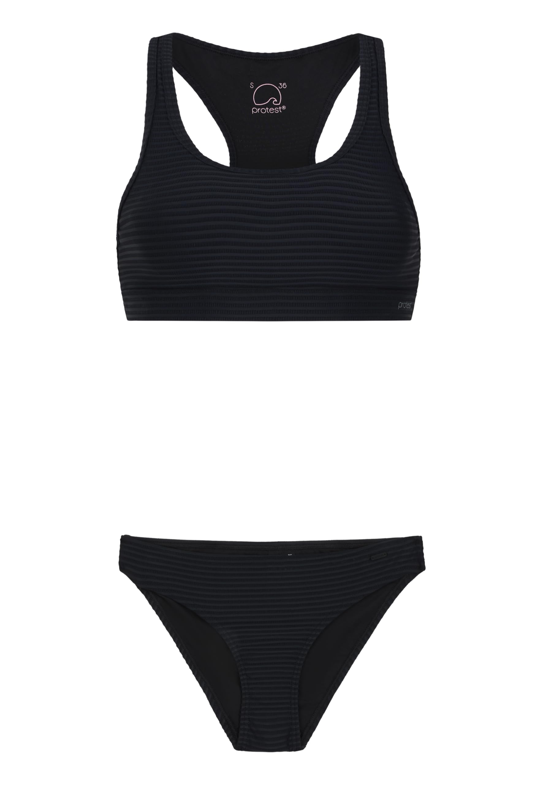 Protest Ladies, Women Bralette-Bikini PRTEAGER True Black L/40