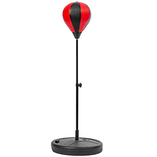 METAL BOXE Punching Ball für Kinder, Unisex, Schwarz/Rot, 80 bis 120 cm