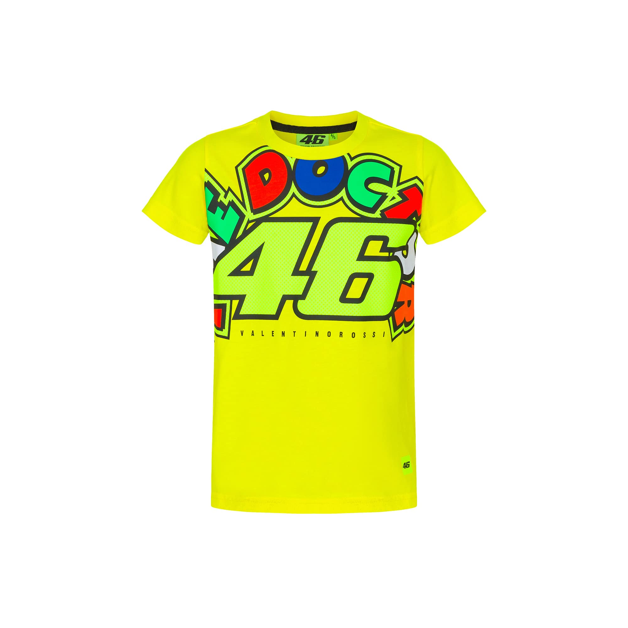 Valentino Rossi Jungen The Doctor T-Shirt, Gelb, 7 Jahre EU