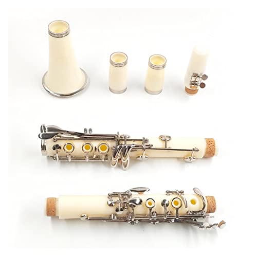 Klarinetten BB Clarinet 17 Key SIB Klarnet/ABS Körpermaterial-Klarinette. Standard Klarinette (Color : E104)