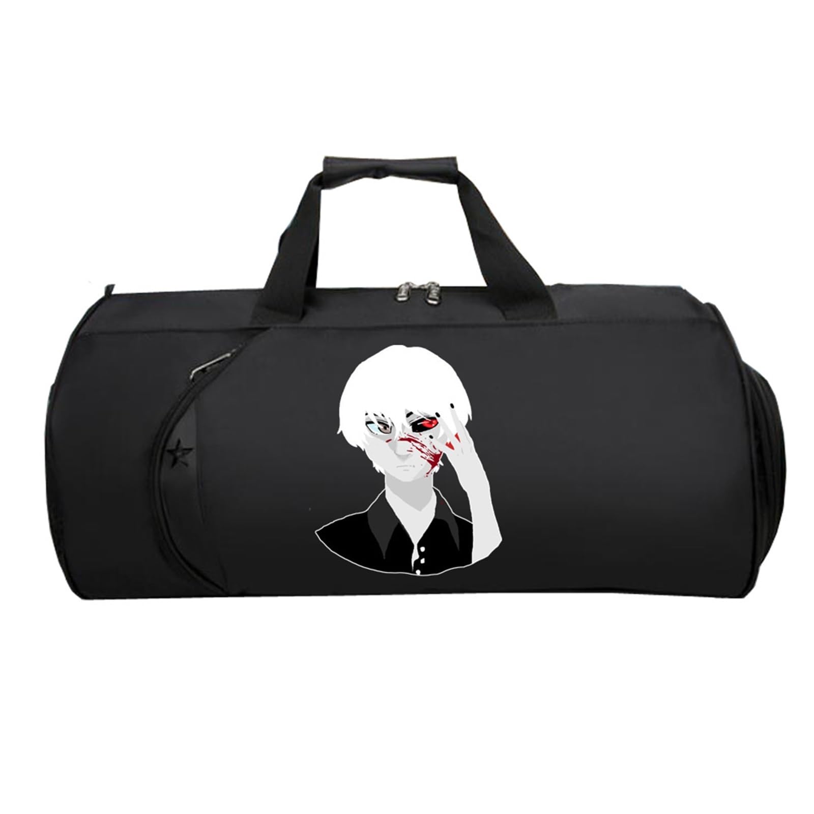 Tok-yo Gho-ul Cabin Bag Anime, Reisetasche Tasche für Flugzeug Unter Sitzplatz, Tote Bag füR Sport Reisen Gym Urlaub Flugzeug(Black 12)