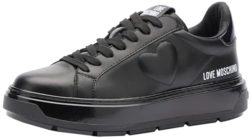 Love Moschino Damen Ja15674g0hia500a Sneakers, Schwarz, 36 EU